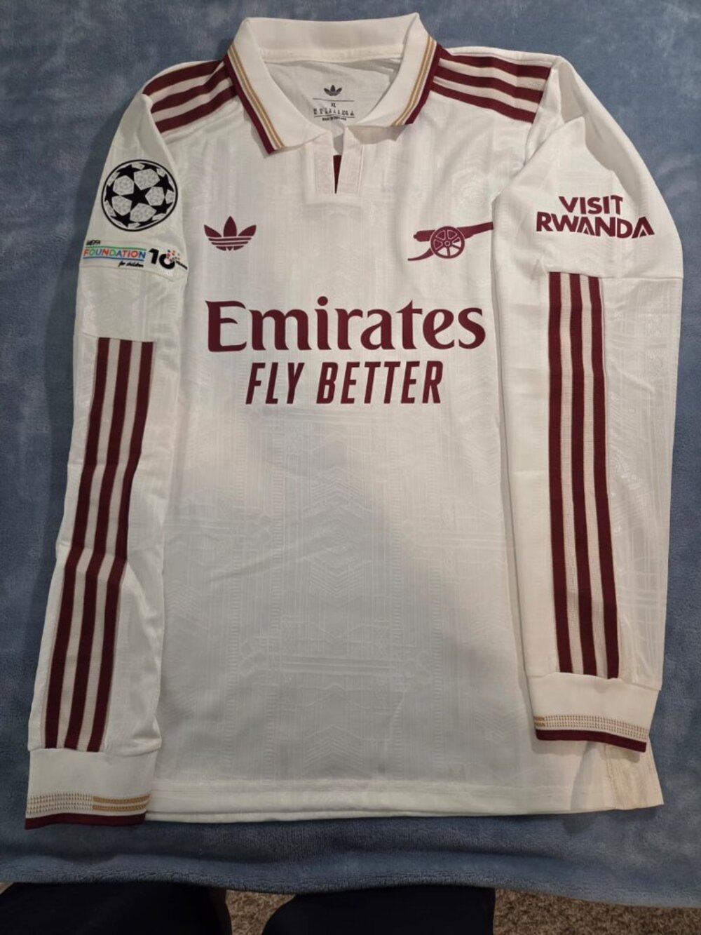 Arsenal 25/26 Third Long Sleeve Eberechi Eze #10 UCL Edition
